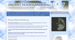 Desktop Screenshot of ancientmoongardening.com.au