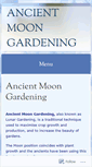 Mobile Screenshot of ancientmoongardening.com.au